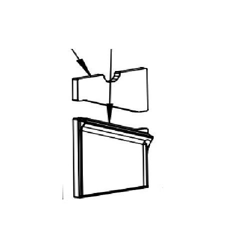 Dovre Saga 301 set vermiculiet zijwand links