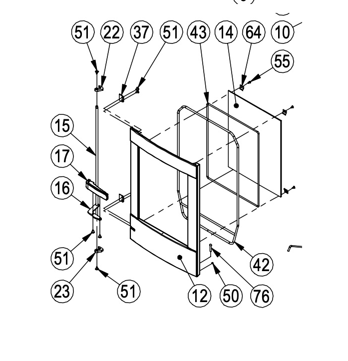 Dovre Sonata kachelruit