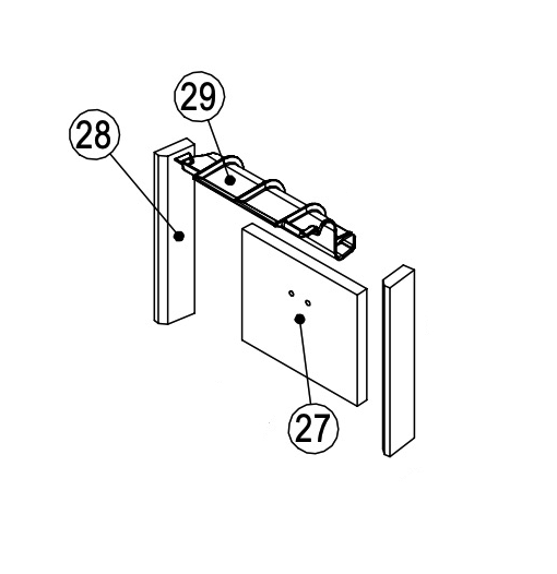 Dovre Sonata vermiculiet achterwand