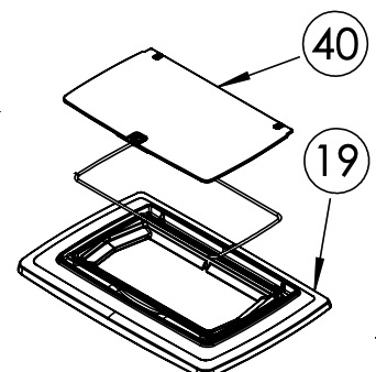 Dovre Tai 55C vuldeksel