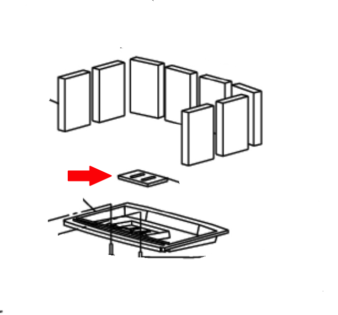 Dovre 425CB – ontassingsrooster