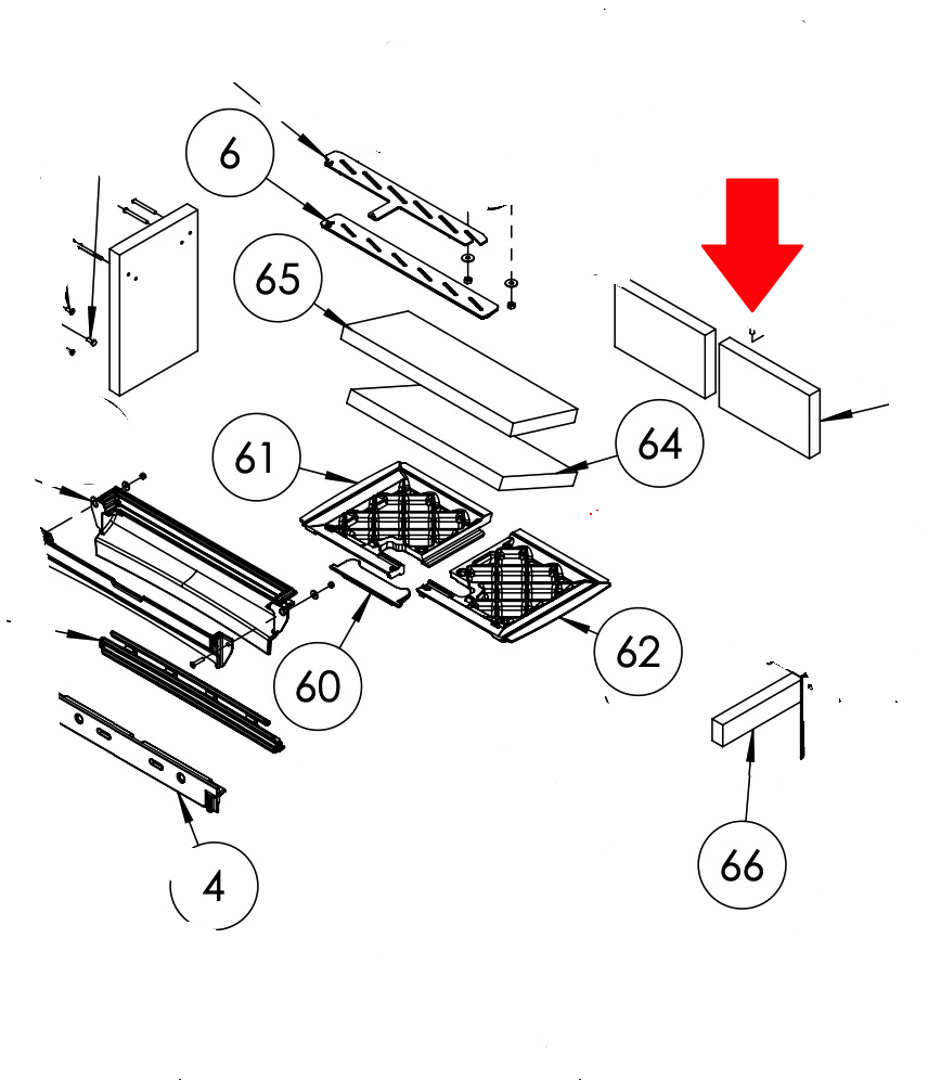 Dovre Tai 45W vermiculiet achterwand