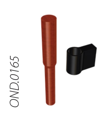 Wanders Pecan handgreep houten pen – 2 delig