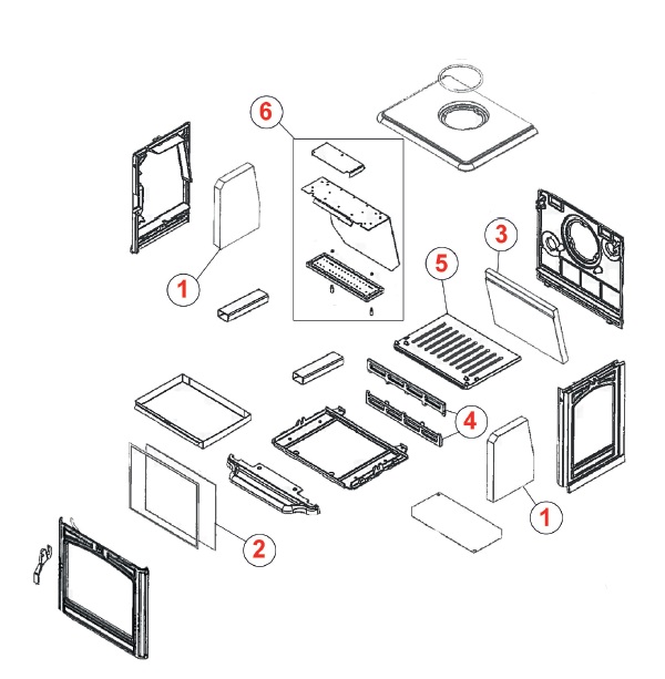 Franco Monfort MK2 onderdelen tekening