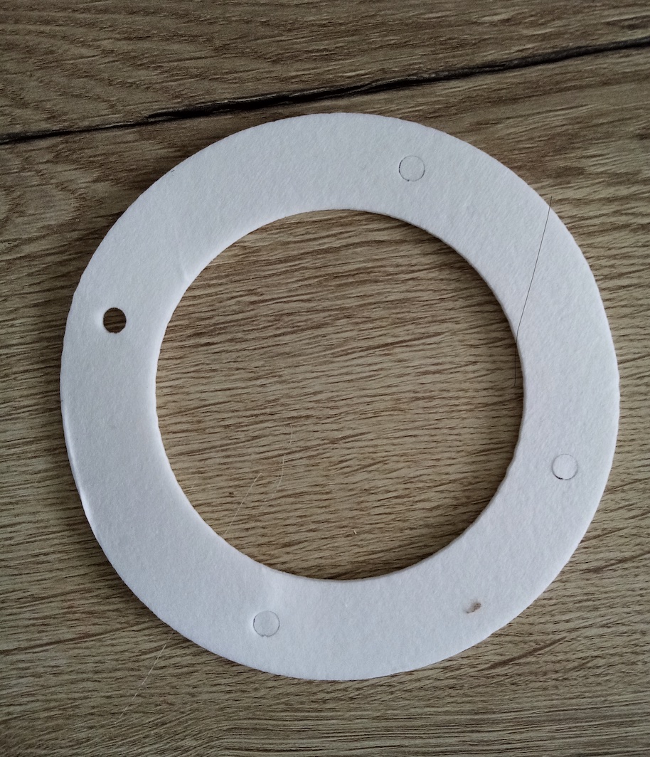 Pakking rookgas motor