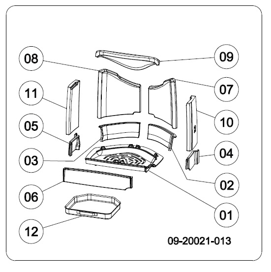 Dovre Sense – vuurkorf rechts nr 4