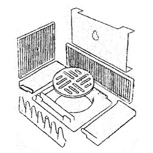 Tekening binnenwerk Efel Harmony 5