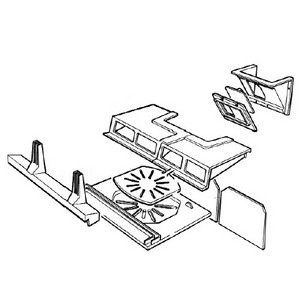 Tekening binnenwerk Efel Harmony 1