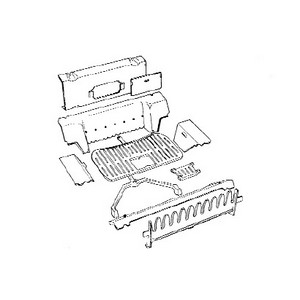 Tekening binnenwerk Efel Giant
