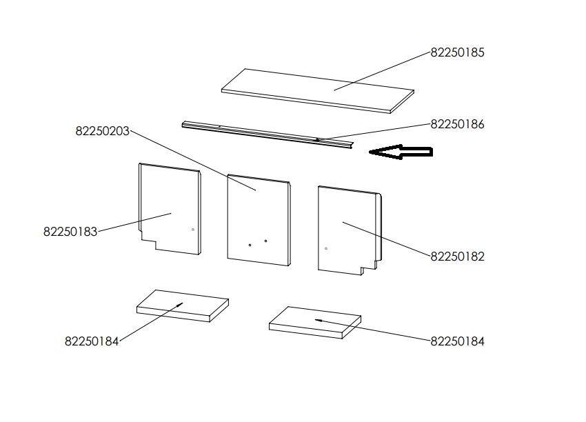 Dik Geurts Vidar Triple Large – rvs strip
