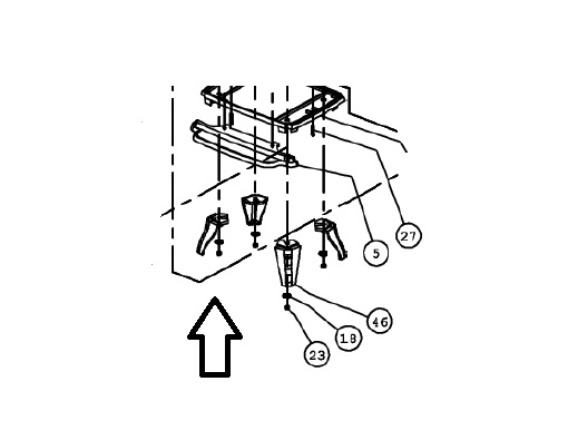 Dovre 250 – poot lengte 205 mm