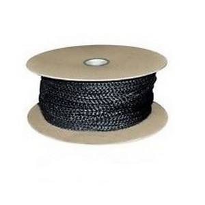 Kachekoord zwart op rol