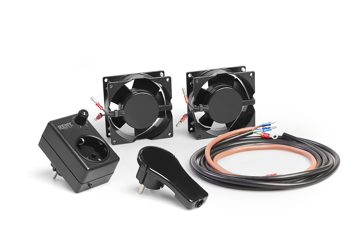 Reny Optima ventilatorset met opbouw dimmer