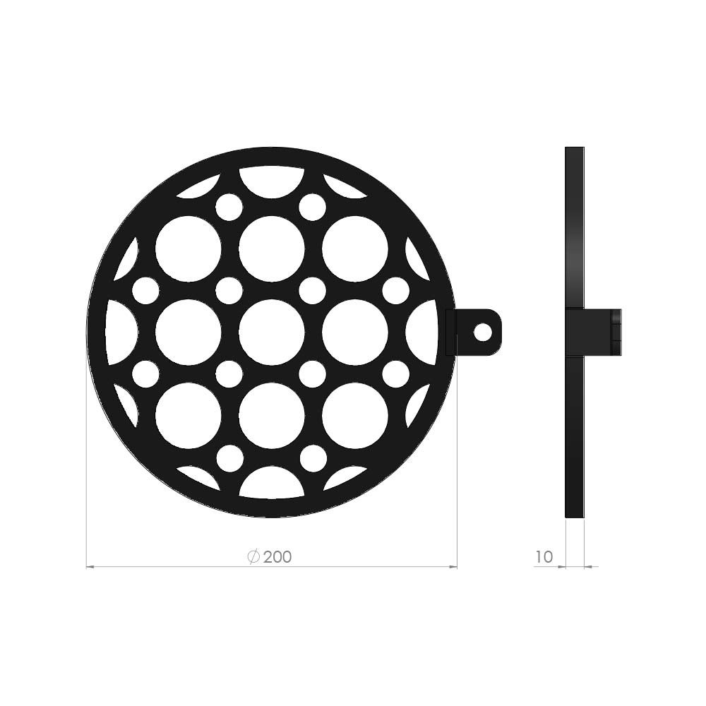 Oranier Bohemia rooster - diameter 200 mm - Afbeelding 2