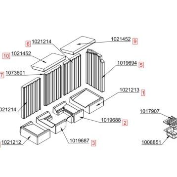 Linear Corner 100x41x51 | Varia 2L-100h 2.0 linksopen