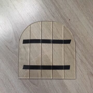 Glas set van Opstal Windsor kachel