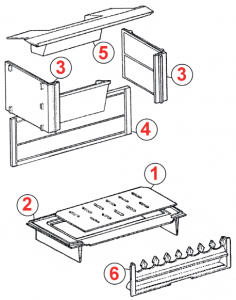 Onderdelen tekening 7777