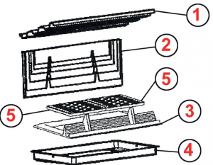 Onderdelen tekening 7794