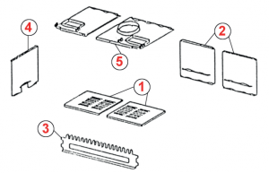 Onderdelen tekening Aubepine