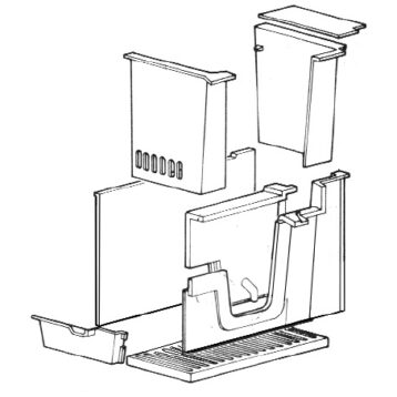 Franco Belge fornuis onderdelen