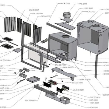 Wanders Oriana onderdelen - model front met vlakke ruit
