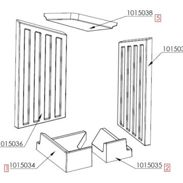 Spartherm Piko onderdelen (tot bj juli 2014)