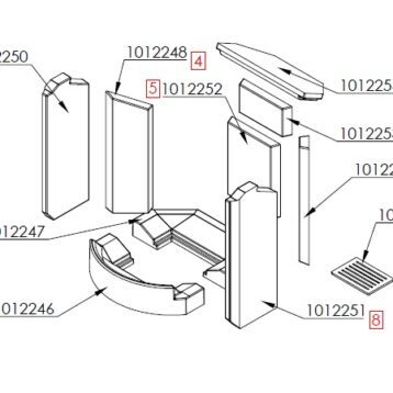 Spartherm Sino L onderdelen (tot bj juli 2015)