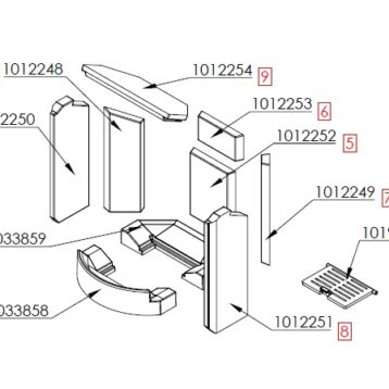 Spartherm Sino L onderdelen (na bj juli 2015)
