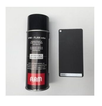 Flam spuitbus hittebestendige verf