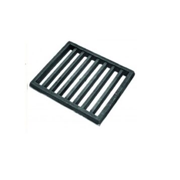 Grondrooster houtkachel rechthoekig