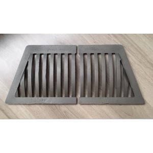 Set gietijzeren roosters